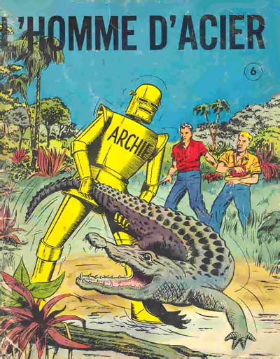 Couverture de l'album Archie l'homme d'acier Tome 6 La ville inca - Le crabe de feu