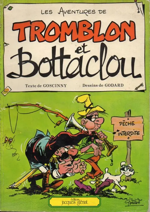 Couverture de l'album Les aventures de Tromblon et Bottaclou