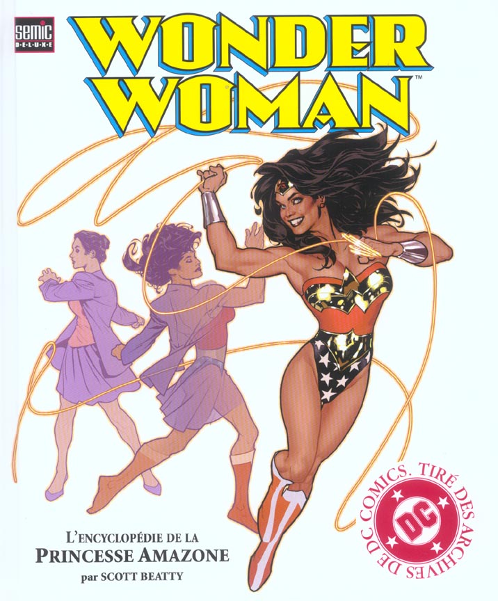 Couverture de l'album Wonder Woman - L'Encyclopédie de la Princesse Amazone