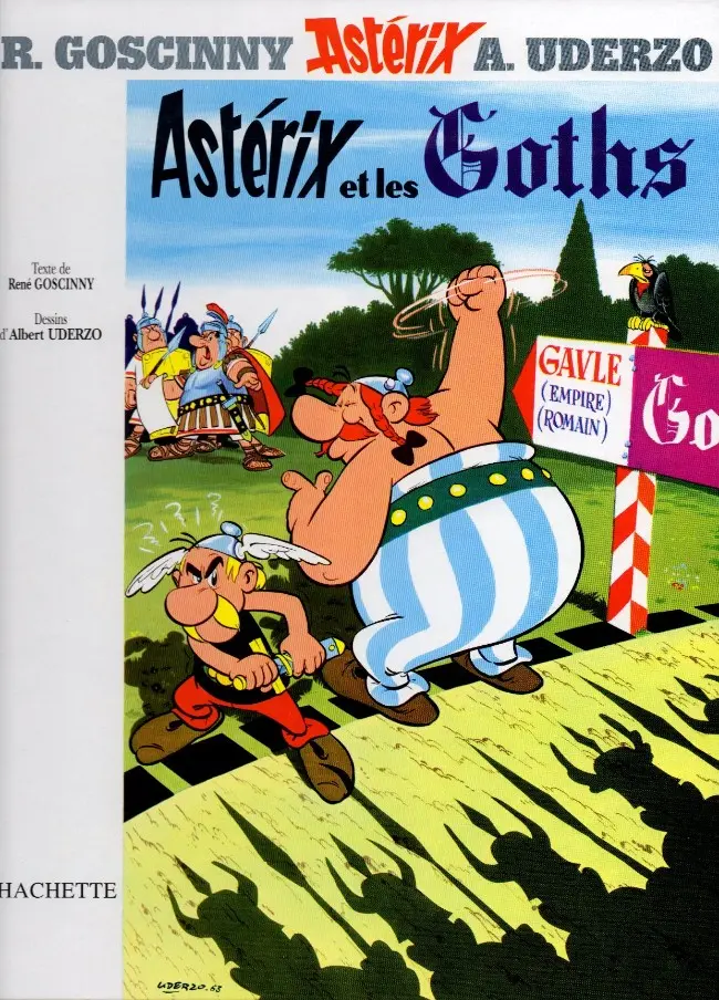 Couverture de l'album Astérix Tome 3 Astérix et les Goths