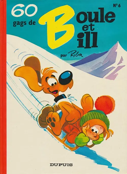 Couverture de l'album Boule & Bill Tome 6 60 gags de Boule et Bill