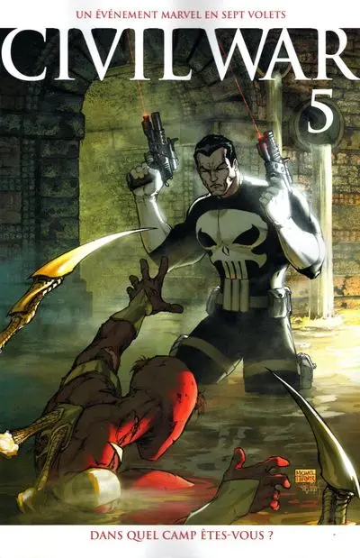 Couverture de l'album Civil War Tome 5