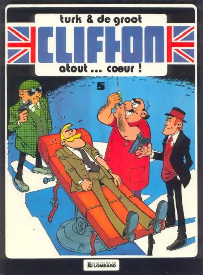 Couverture de l'album Clifton Tome 5 Atout... cœur !