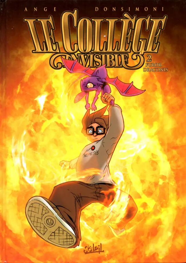 Couverture de l'album Le Collège invisible Tome 2 Furor Draconis