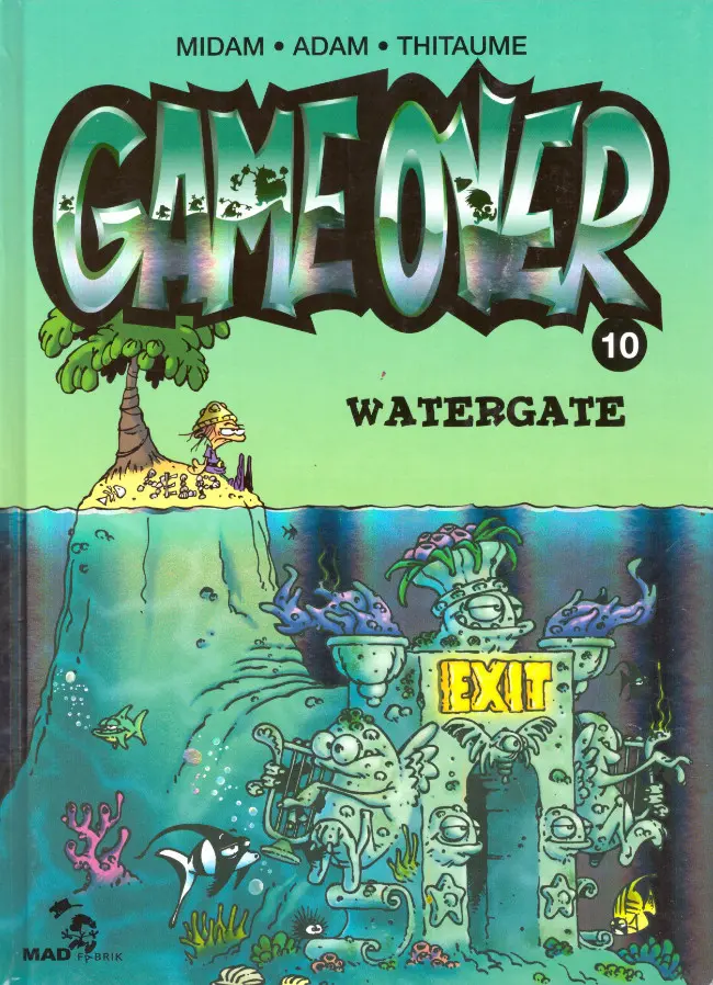 Couverture de l'album Game over Tome 10 Watergate