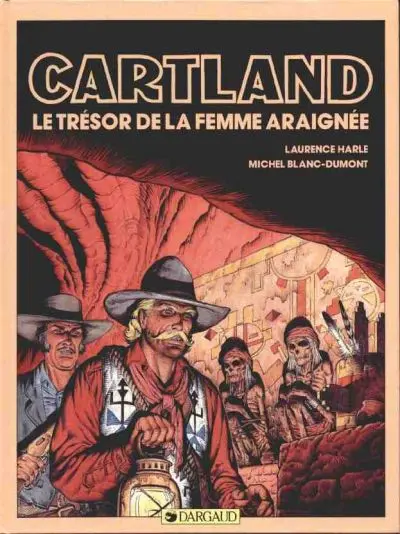 Couverture de l'album Jonathan Cartland Tome 4 Le trésor de la femme-araignée