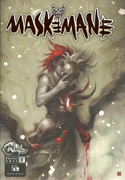Couverture de l'album Maskemane Tome 1 Du sang dans la neige...