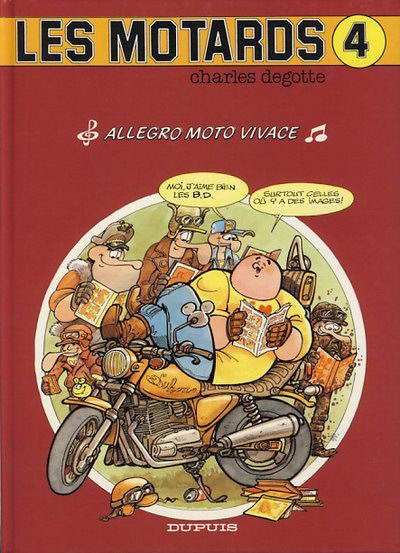 Couverture de l'album Les Motards Tome 4 Allegro moto vivace
