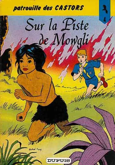 Couverture de l'album La Patrouille des Castors Tome 4 Sur la Piste de Mowgli