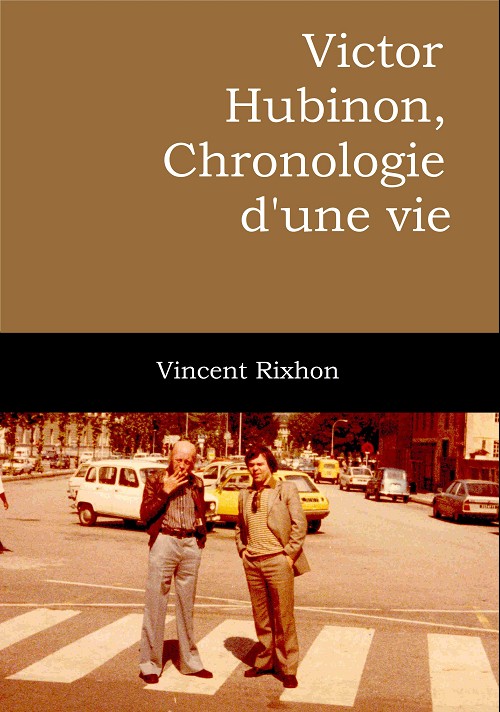 Couverture de l'album Victor Hubinon, chronologie d'une vie