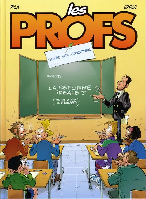 Couverture de l'album Les Profs Tome 7 Mise en examen