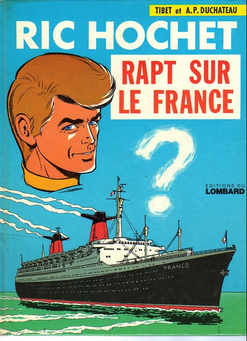 Couverture de l'album Ric Hochet Tome 6 Rapt sur le France