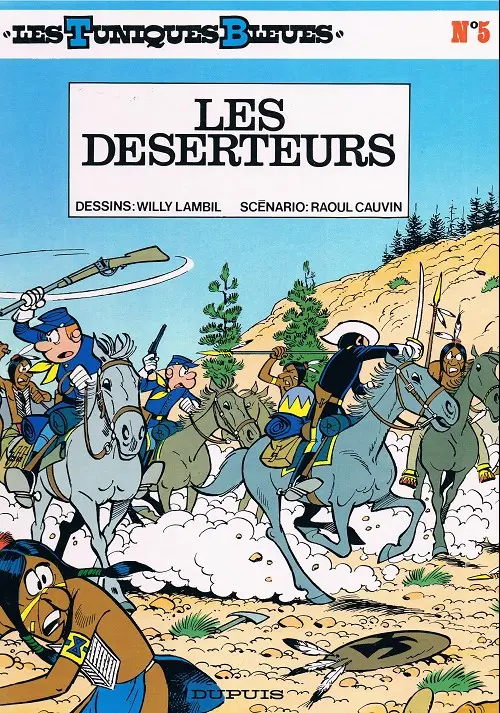 Couverture de l'album Les Tuniques Bleues Tome 5 Les déserteurs