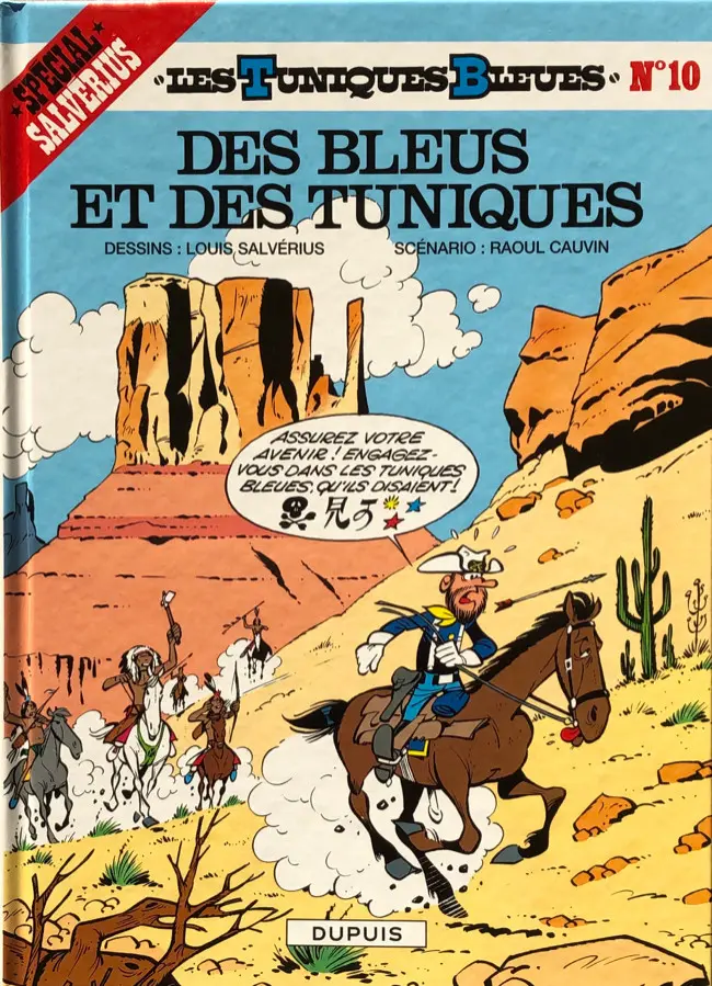 Couverture de l'album Les Tuniques Bleues Tome 10 Des bleus et des tuniques