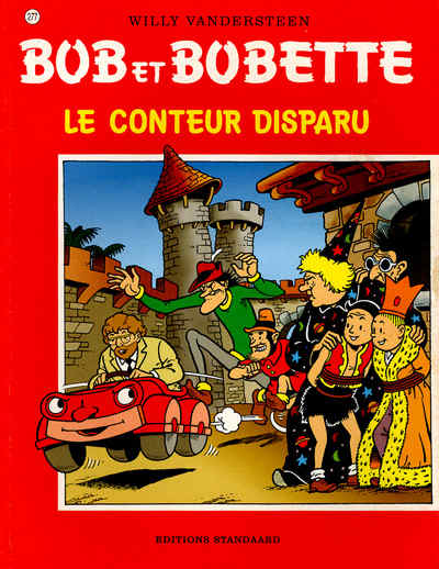 Couverture de l'album Bob et Bobette Tome 277 Le Conteur disparu