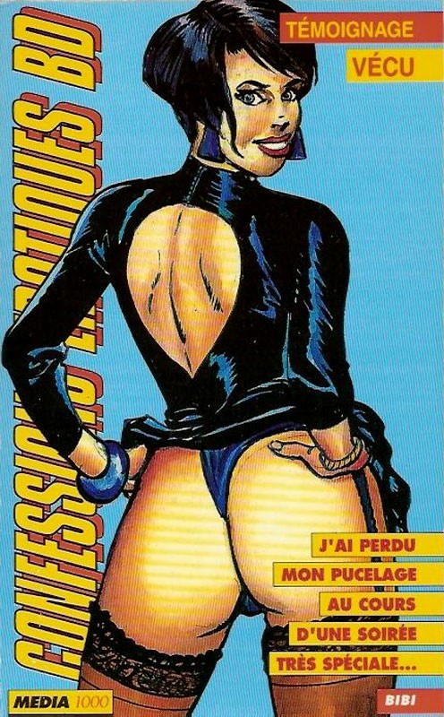 Couverture de l'album Confessions érotiques BD Bibi : J'ai perdu mon pucelage au cours d'une soirée très spéciale...