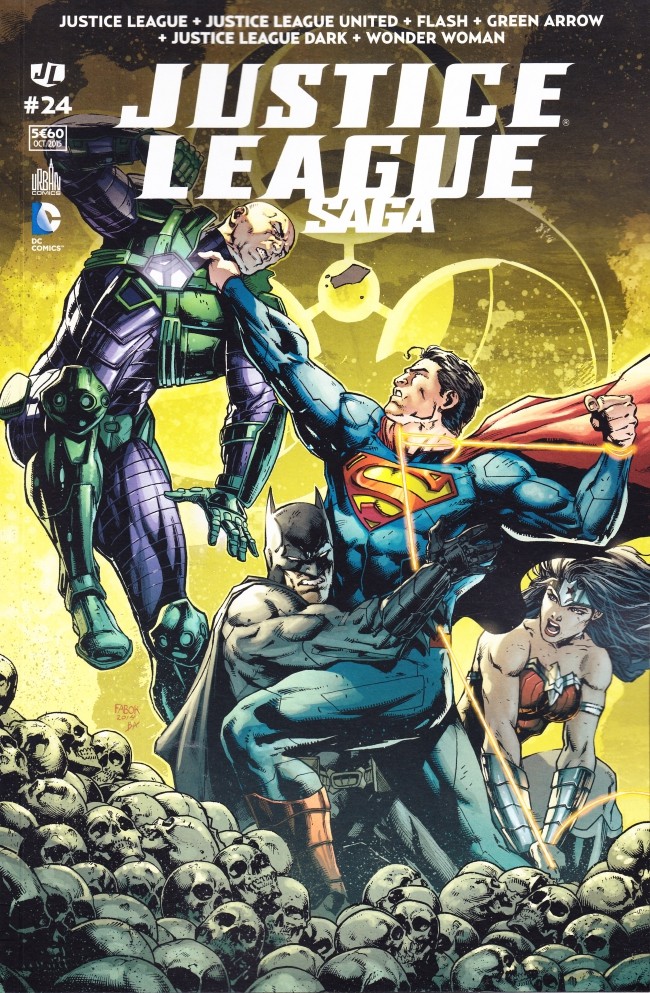 Couverture de l'album Justice League Saga #24
