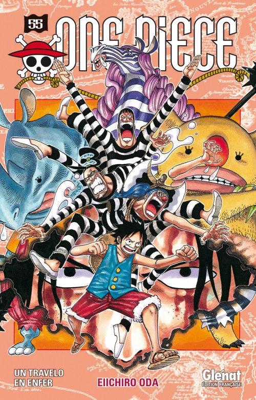 Couverture de l'album One Piece Tome 55 Un travelo en enfer