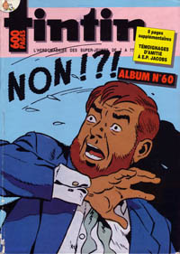 Couverture de l'album Tintin N° 60