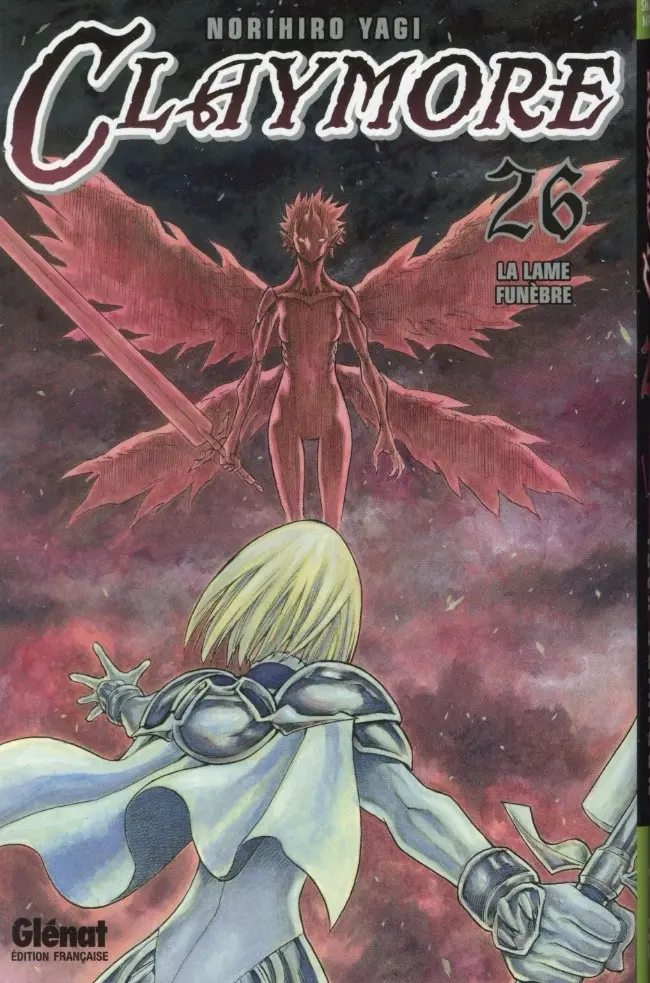 Couverture de l'album Claymore Tome 26 La lame funèbre
