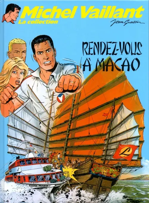 Couverture de l'album Michel Vaillant La Collection Tome 43 Rendez-vous à Macao