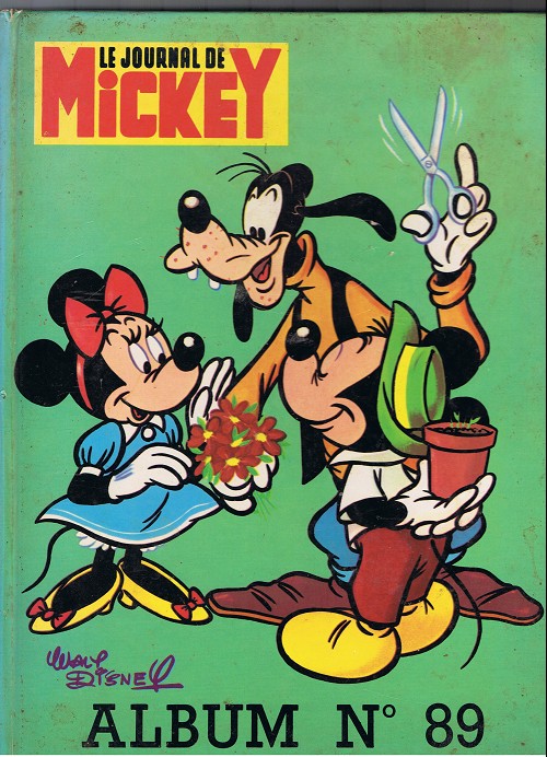 Couverture de l'album Le Journal de Mickey Album N° 89