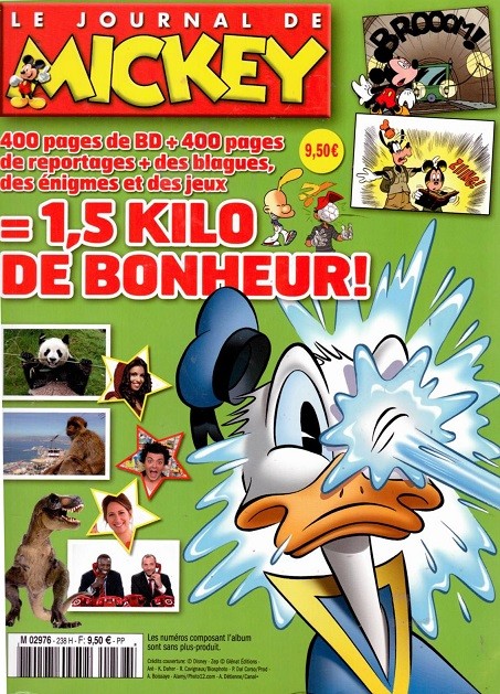 Couverture de l'album Le Journal de Mickey Album N° 238