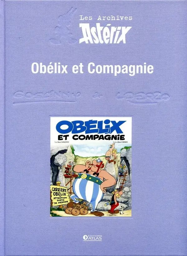 Couverture de l'album Les Archives Asterix Tome 23 Obélix et Compagnie