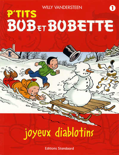 Couverture de l'album Bob et Bobette (P'tits) Tome 1 Joyeux diablotins