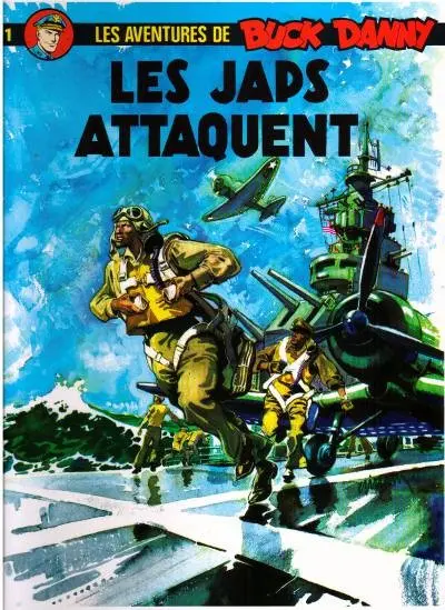 Couverture de l'album Buck Danny Tome 1 Les japs attaquent