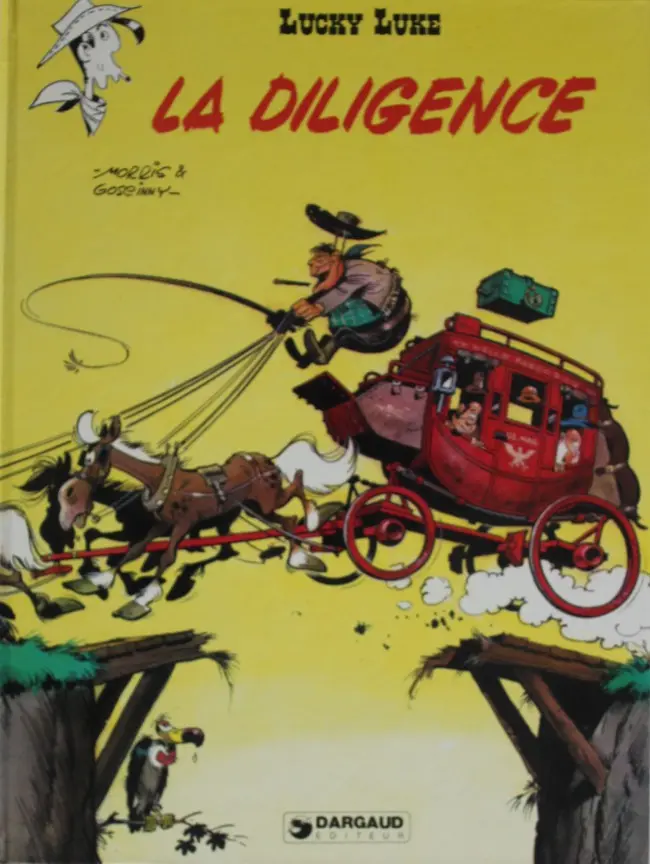 Couverture de l'album Lucky Luke Tome 32 La diligence