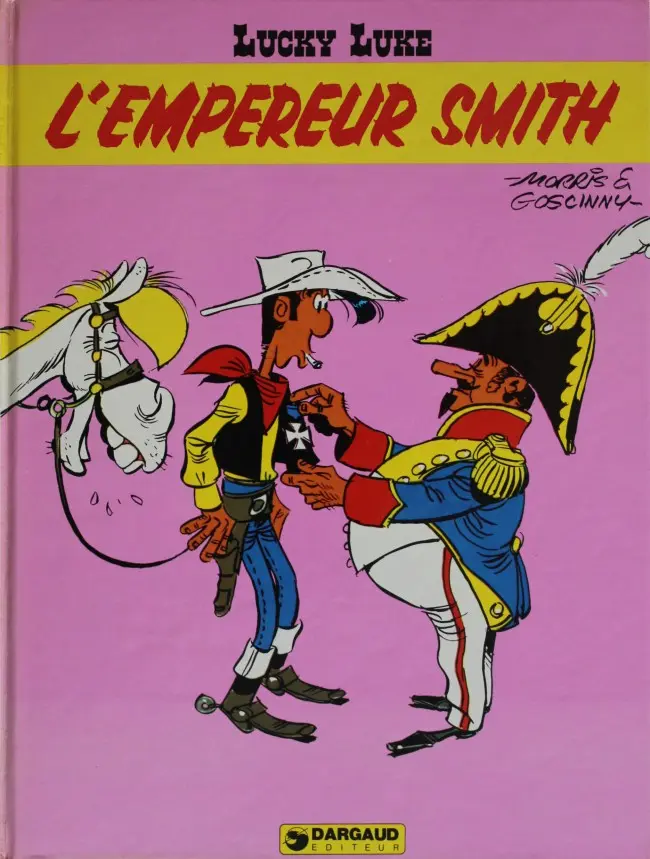 Couverture de l'album Lucky Luke Tome 45 L'empereur Smith
