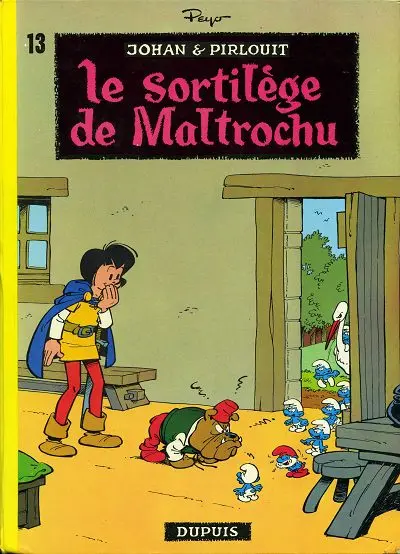 Couverture de l'album Johan et Pirlouit Tome 13 Le sortilège de Maltrochu