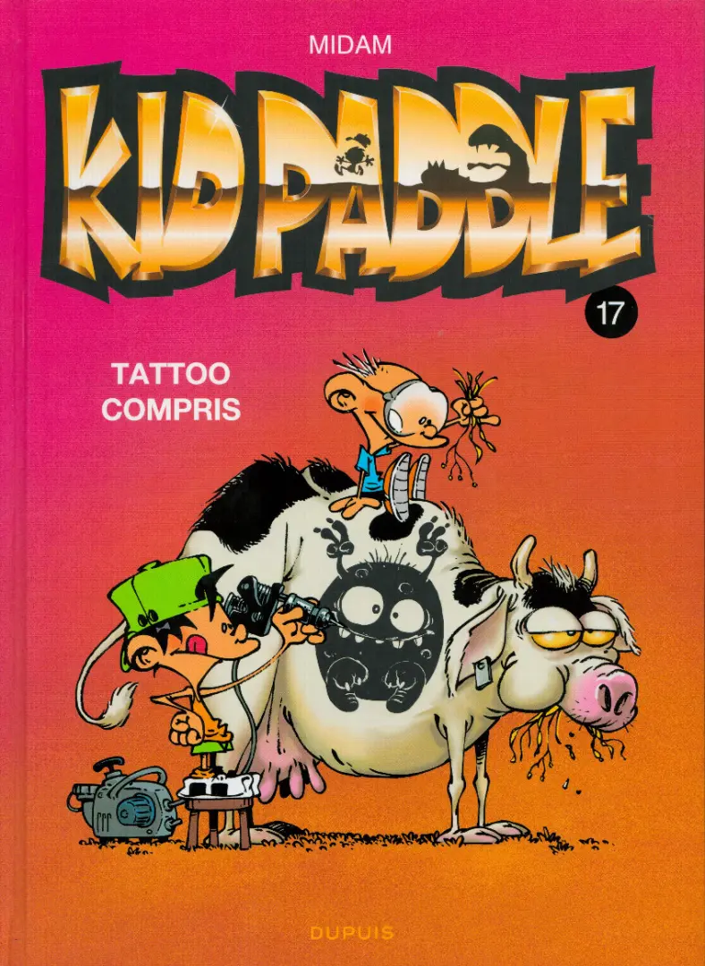 Couverture de l'album Kid Paddle Tome 17 Tattoo compris