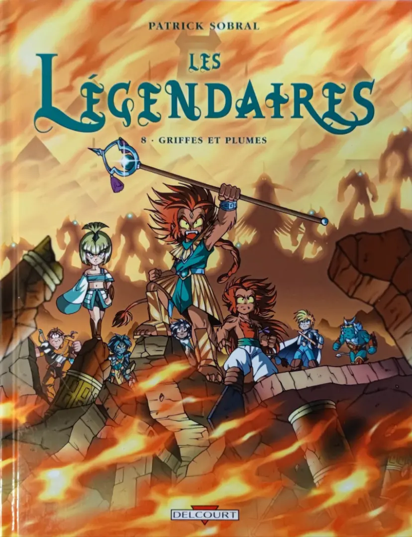 Couverture de l'album Les Légendaires Tome 8 Griffes et plumes