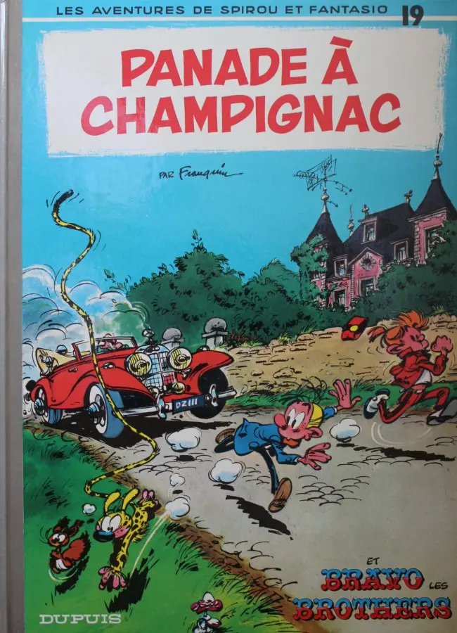 Couverture de l'album Spirou et Fantasio Tome 19 Panade à Champignac