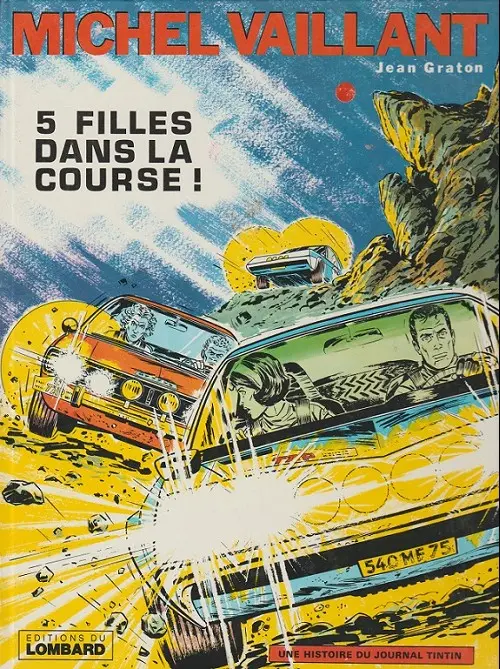 Couverture de l'album Michel Vaillant Tome 19 5 filles dans la course !