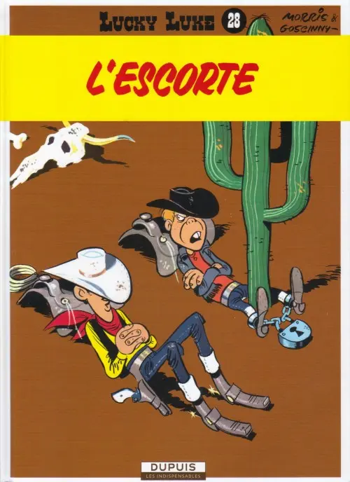 Couverture de l'album Lucky Luke Tome 28 L'Escorte