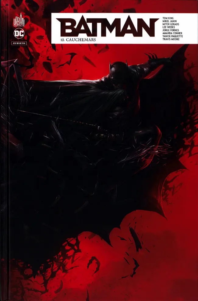 Couverture de l'album Batman Rebirth Tome 10 Cauchemars