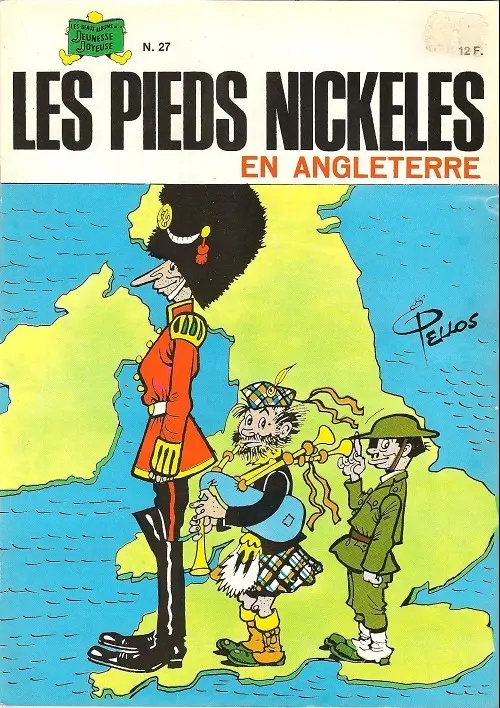 Couverture de l'album Les Pieds Nickelés Tome 27 Les Pieds Nickelés en Angleterre