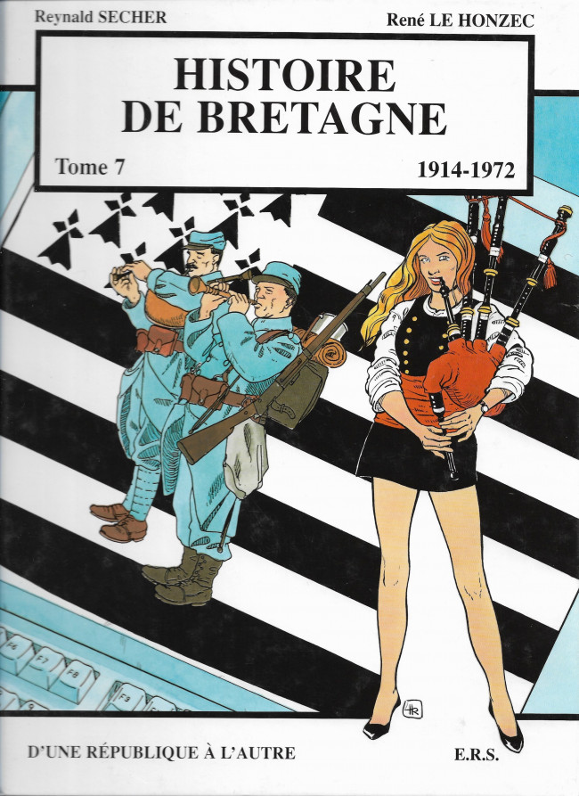 Couverture de l'album Histoire de Bretagne Tome 7 1914-1972, d'une république à l'autre