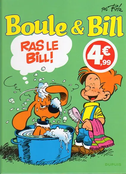 Couverture de l'album Boule & Bill Tome 19 Ras le Bill !