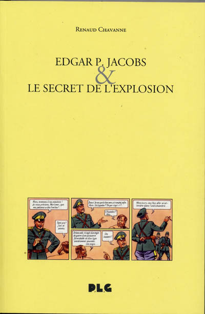 Couverture de l'album Edgar P. Jacobs & le Secret de l'explosion