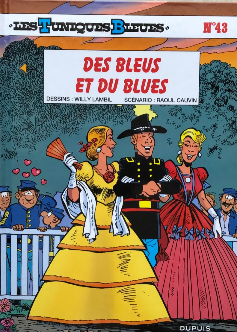 Couverture de l'album Les Tuniques Bleues Tome 43 Des bleus et du blues