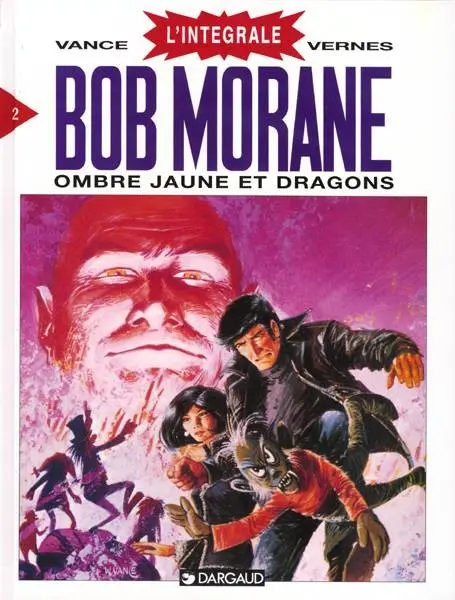 Couverture de l'album Bob Morane L'Intégrale 2 Ombre jaune et dragons