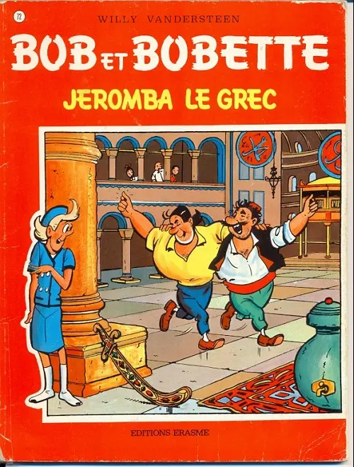 Couverture de l'album Bob et Bobette Tome 72 Jeromba le Grec