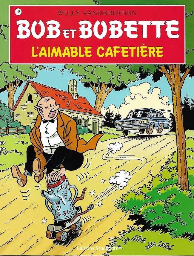 Couverture de l'album Bob et Bobette Tome 106 L'aimable cafetière