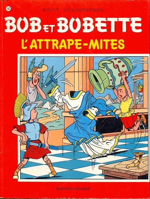 Couverture de l'album Bob et Bobette Tome 142 L'attrape-mites