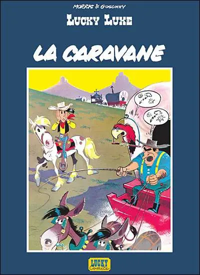 Couverture de l'album Lucky Luke Tome 24 La caravane
