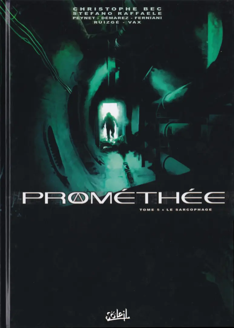 Couverture de l'album Prométhée Tome 5 Le Sarcophage